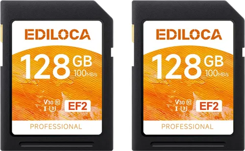 Miniatura 15 de Tarjeta SD UHS-I de 64 GB, paquete de 2 tarjetas de memoria UHS-I, almacenamiento rápido, velocidad de lectura/escritura 90/20 MB/s, C10, U1, V10