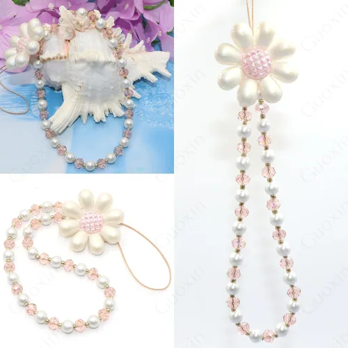 Miniatura 4 de 200 piezas de cuentas de perlas de cristal falsas redondas checas pequeñas con lustre satinado, cuentas separadoras sueltas a granel con agujeros