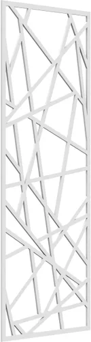 Miniatura 49 de Conway Paneles de pared decorativos de madera con calado, 9 3/8 pulgadas de ancho x 24 3/8 pulgadas de alto x 1/4 de alto, aliso