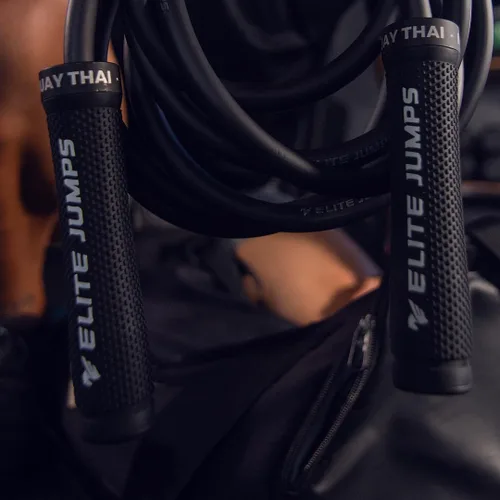 Miniatura 8 de Muay Thai 3.0 Weighted Jump Rope for Men & Women - Professionally Designed for High-Intensity Training Muay Thai, MMA & Fitness Jump Rope - Full