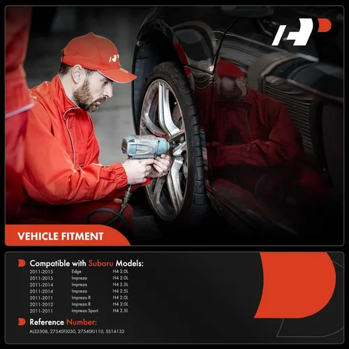 Miniatura 2 de A-Premium Sensor de velocidad de rueda ABS trasera izquierda, compatible con Subaru Impreza R Sport 2011 2012 2013 2014 2015 - Lado trasero