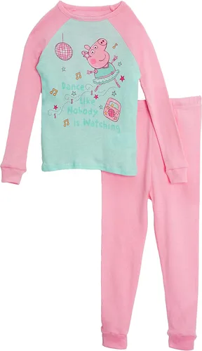 Miniatura 3 de Peppa Pig Conjunto de pijama de 4 piezas Better Together para niñas