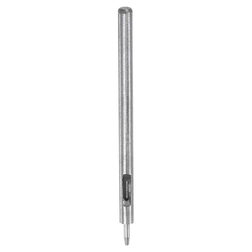 Miniatura 47 de HARFINGTON 2 piezas de perforador de cuero de 0.031 in recto, redondo, ojal, remache a presión, fijador para cuero, artesanía, ropa, bolso, cortina