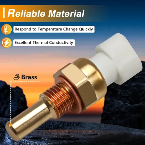 Miniatura 2 de Sensor de temperatura del refrigerante, sensor de temperatura del agua ECT, interruptor de temperatura compatible con Chevrolet Tahoe Malibu