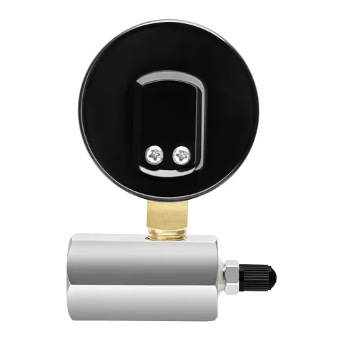 Miniatura 5 de MEASUREMAN Medidor de Presión de Tipo Diafragma en Cápsula de Baja Presión con Válvula, Conexión FNPT de 3/4", Esfera de 2-1/2", Ajustable, 0-5 Psi