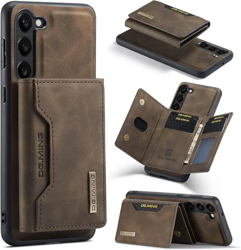 Miniatura 9 de ZCDAYE Funda Para Samsung Galaxy S23 Ultra Con Soporte, Funda De Cuero Desmontable Con Ranuras Para Tarjetero Ranuras Kickstand Cubierta Protectora
