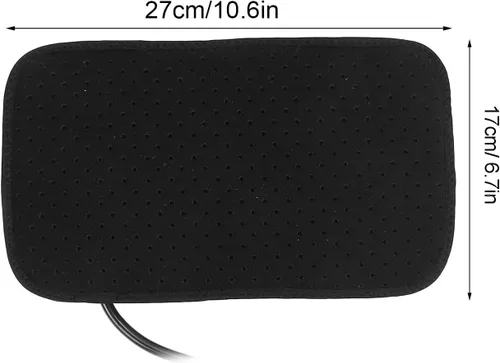 Miniatura 5 de Ibluelover Almohada inflable de apoyo lumbar, cojín de espalda portátil con bomba de mano, bolsa de cintura lavable transpirable para la parte