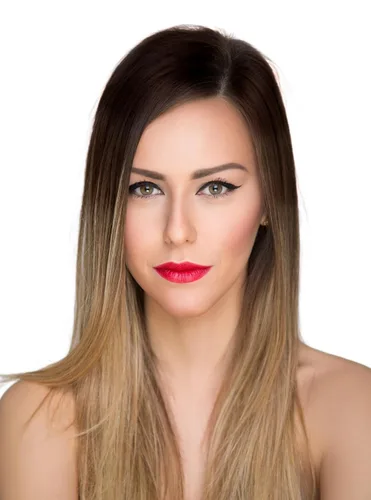 Miniatura 11 de Tressmatch 16 pulgadas (18 pulgadas) Remy extensiones de cabello humano clip en ombre apagado Negro/Medio/Castaña café Full Head Volumen Set 9