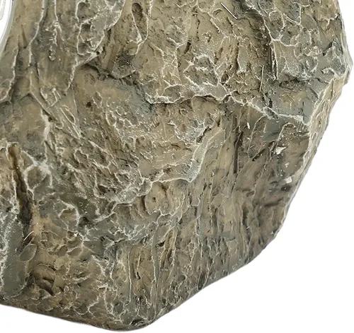 Miniatura 8 de Ocultador de llaves de roca falsa, oculta una llave fuera de la caja de llaves de roca falsa de resina de imitación de piedra de repuesto con luz