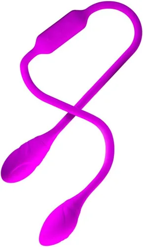 Vibrador de doble extremo, huevo vibrador con 12 vibraciones para mujer, punto G, consolador de doble cabeza, vibrador de bala recargable, doble