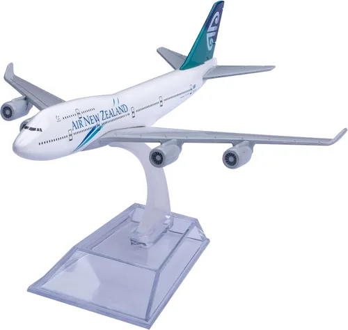 Miniatura 5 de Modelo a escala 1:400 Nueva Zelanda B747 Modelo de avión Diecast Aviones Modelo Modelo de avión para regalo