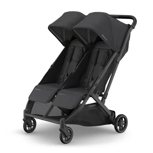 Miniatura 8 de UPPAbaby Minu Duo - Cochecito doble lado a lado, ligero y diseño compacto para viajes, fácil de plegar, desde el nacimiento hasta el niño pequeño