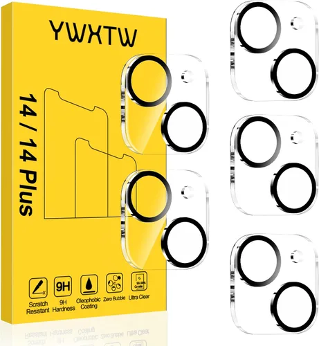 Miniatura 21 de YWXTW Protector de lente de cámara para iPhone 17 Pro, cobertura completa, protector de pantalla de lente de vidrio templado para iPhone 17 Pro