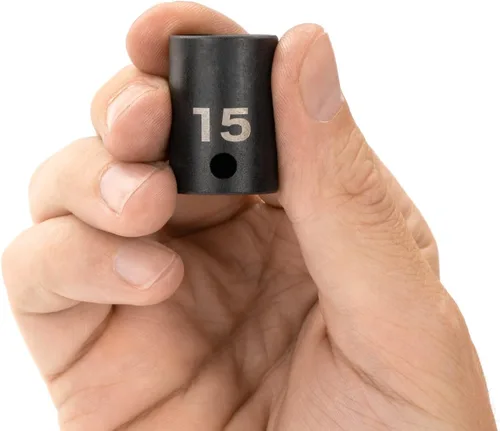 Miniatura 33 de TEKTON Encastre de 3/8 pulgadas x 0.669 in Zócalo de impacto de 12 puntos poco profundo SID12317