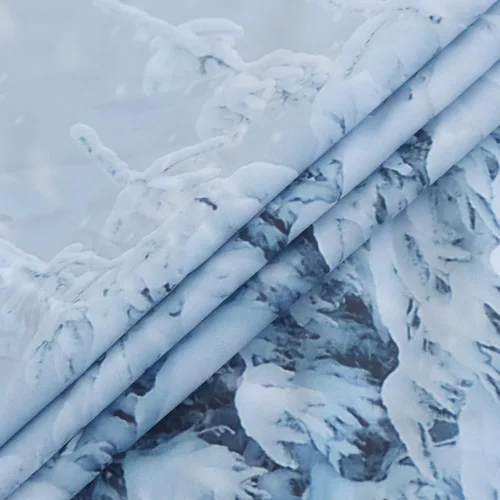 Miniatura 5 de Arrebolart Tapiz de bosque de invierno para colgar en la pared, pinos en tapiz nevado, tapiz de paisaje de Feliz Navidad, arte de pared para niños