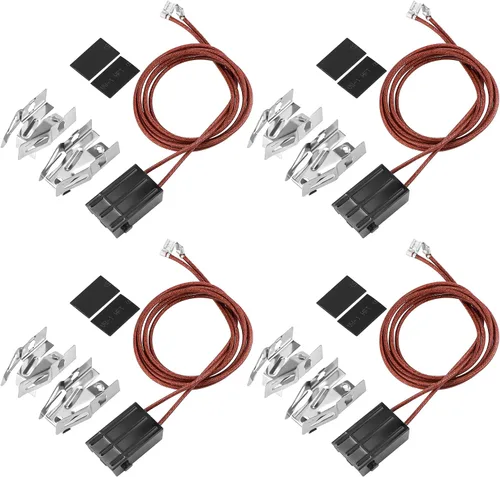Miniatura 9 de WB30M1 WB30M2 Juego de repuesto de quemadores de estufa eléctrica de 4 paquetes, incluye 2 WB30M1 (6") y 2 WB30M2 (8") - De MIFLUS, compatible