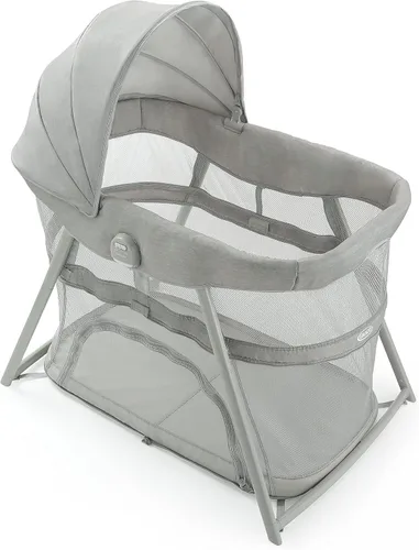 Graco DreamMore - Moisés portátil 3 en 1 y cuna de viaje, colección Modern Cottage Cabaña Moderna