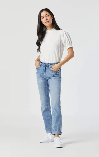 Miniatura 2 de Mavi Jeans ajustados estilo boyfriend de talle alto Kathleen para mujer