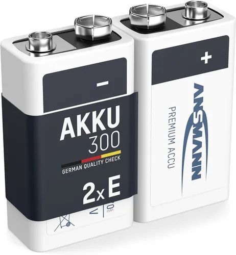 Miniatura 8 de Ansmann Baterías recargables de 9V 300 mah