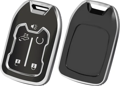 Miniatura 9 de Funda para llavero de automóvil compatible con GMC, funda para llavero compatible con Chevy Suburban Silverado GMC Sierra Terrain Acadia 1500 2500HD