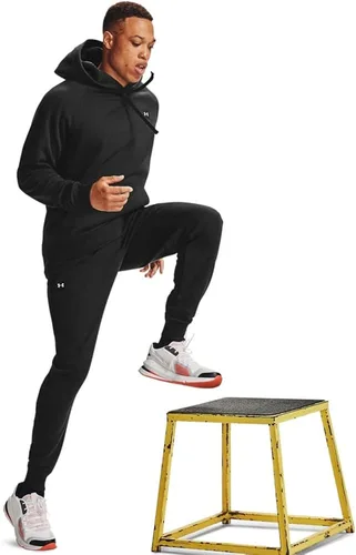Miniatura 5 de Under Armour - Rival - Sudadera ajustada de vellón con capucha para hombre