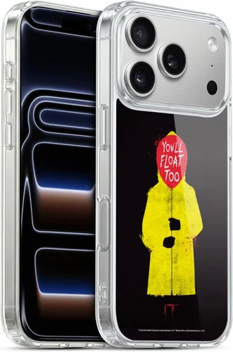 Miniatura 25 de Head Case Designs Funda de gel suave con licencia oficial de la película de TI Pennywise 2 Graphics compatible con Apple iPhone 15 Pro