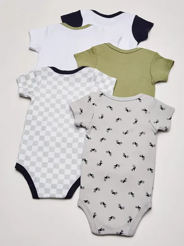 Miniatura 4 de Hudson Baby - Enterizo de algodón unisex para bebé