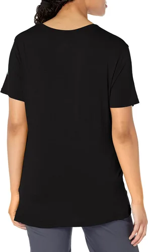 Miniatura 2 de WonderWink - Camiseta sedosa de manga corta para mujer