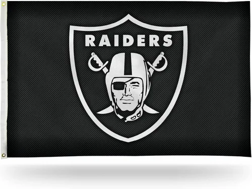 Miniatura 25 de Rico Industries NFL - Bandera de fibra de carbono de 3 x 5 pies, para interiores o exteriores, decoración del hogar, gran regalo, día del juego