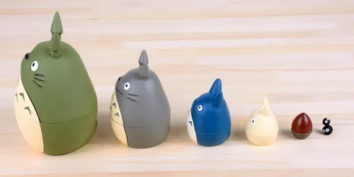 Miniatura 8 de Ensky - My Neighbor Totoro - Muñecas anidadas de Totoro - Mercancía oficial de Studio Ghibli