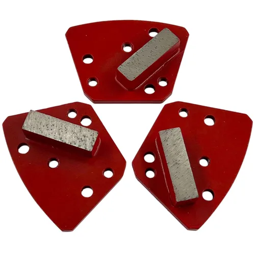 Miniatura 11 de Bolt on Diamond - Discos de molienda para pisos, húmedos o secos, juego de 3, unión dura, grano 18/20