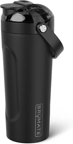 Miniatura 25 de BrüMate MultiShaker Botella Mezcladora Agitadora 100% A Prueba de Fugas Aislada de Acero Inoxidable Botella Agitadora de Proteínas y Pre Azul