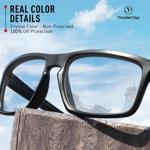 Miniatura 7 de ThunderClap Polycarbonate Lenses Replacement for Oakley Holbrook Sunglasses OO9102 55mm