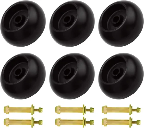 1-603299 - Rueda de cubierta anticuero cabelludo para Bad Boy 022-5234-98 Exmark 103-4051 103-7263 Toro 1-603299 Husqvarna 5391026-43 Many Bore 5/8,