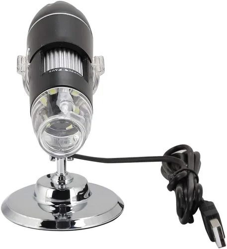 Miniatura 3 de Endoscopio de aumento 1600x1200 Microscopio USB 1600X Microscopio electrónico digital USB 2MP Cámara de vídeo con 8 LED Compatible con Vista, 7/8/10.