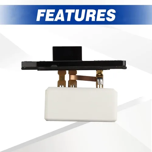 Miniatura 4 de ADP Resistencia del ventilador del motor del ventilador de HVAC compatible con vehículos Dodge y Jeep - Ram 1500, 2500, Grand Cherokee, Concorde