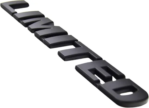 Miniatura 3 de Calcomanía de metal negro limitado emblema exterior para Toyota Tundra Sienna Tacoma Highlander 4runner RAV4 lateral trasero maletero portón trasero
