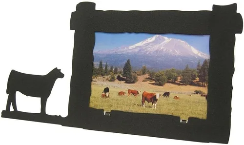 Miniatura 9 de Innovative Fabricators, Inc. American Steel Farm & Ranch - Marco de fotos, tractor de tracción en las cuatro ruedas, paisaje de 5 x 7, fabricado