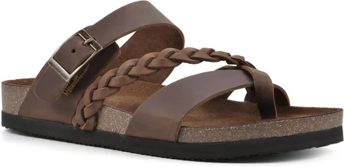 Miniatura 4 de WHITE MOUNTAIN Hazy Signature Comfort - Sandalias moldeadas con tiras trenzadas para mujer