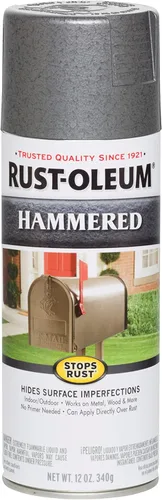 Miniatura 10 de Rust-Oleum 210849 - Pintura en aerosol martillada para prevención del óxido, 12 onzas, cobre