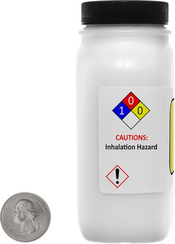 Miniatura 3 de Carbonato de calcio [CaCO3] 97.55% polvo de grado ACS 1 libra en dos botellas ahorradoras de espacio