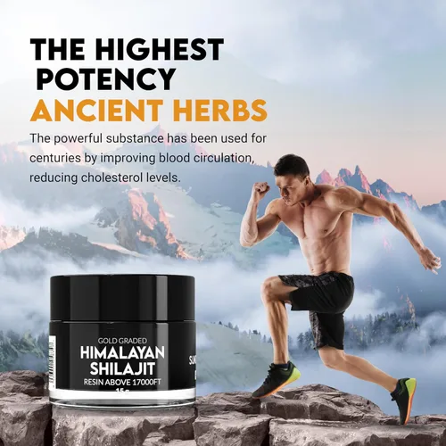 Miniatura 5 de Resina de Shilajit del Himalaya Puro 45 Días Seco al Sol y Grado Oro de Shilajit por Encima de 17000 Pies Purificado y Orgánico, Más de 85