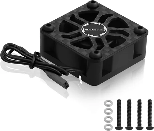 Miniatura 11 de [Paquete de 2] Ventiladores de refrigeración RC Superan Hobby 1.181 in 27000 High RPM Ventilador de motor RC solo ventiladores de repuesto