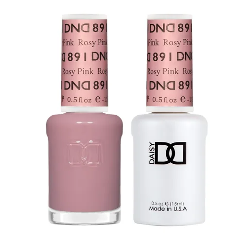 Juego de esmalte de gel DND, Colección Sheer, esmalte de gel UV/LED y laca de uñas de secado al aire, dúo de esmalte sin astillas a juego, 0.5 onzas