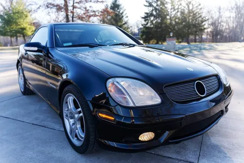Miniatura 5 de iJDMTOY Kit de luz de marcador lateral de parachoques de lente ahumada 36-SMD ámbar Full LED compatible con Mercedes-Benz SLK CLK 1998-2004