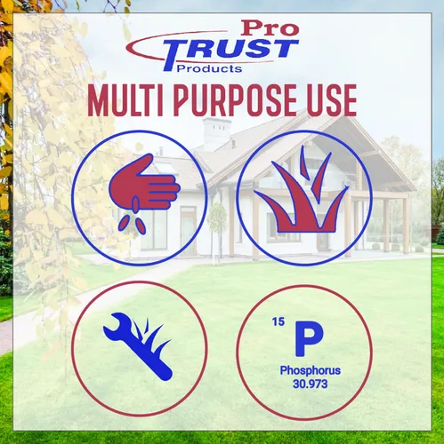 Miniatura 4 de Turf Trust Fórmula para principiantes de césped 24-2-12 (31.2 libras)