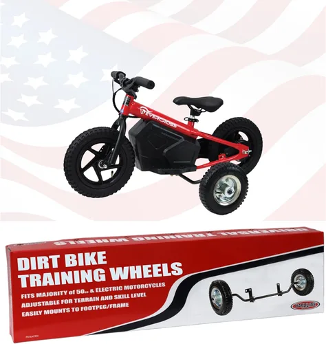 Miniatura 32 de Ruedas Hardline Products USA para niños pequeños: ruedas de entrenamiento para bicicletas de equilibrio Stacyc, KTM, Husqvarna, GAS GAS