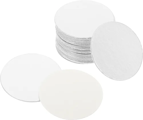 Miniatura 9 de PATIKIL Revestimiento de tapa de papel de aluminio de 0.709 in/0.7 pulgadas, 100 revestimientos de sellado térmico resistentes por inducción