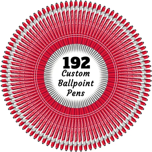 Miniatura 69 de 12 bolígrafos personalizados a granel, bolígrafos personalizados con grabado personalizado con nombre o texto, regalo ideal de aniversario