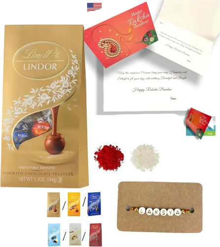 LOVENSPIRE Nombre personalizado Rakhi para hermano Raksha Bandhan de diseñador hecho a mano hilo Rakhi para Bhaiya Nombre personalizado Rakhi –